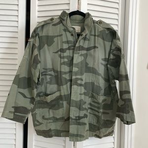 Current/Elliott • military fatigue jacket